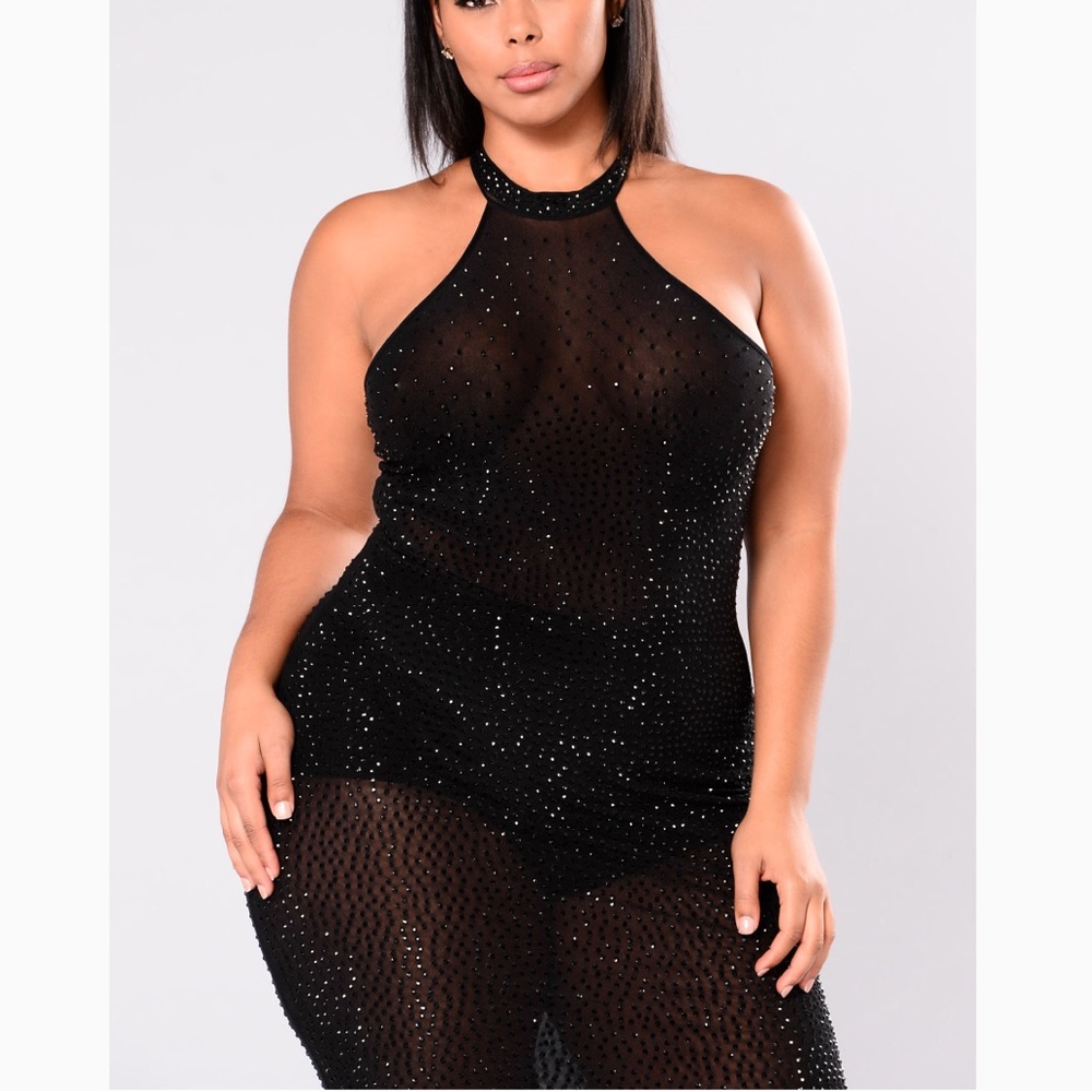 Fashion Nova GLO UP dress NWT 1X